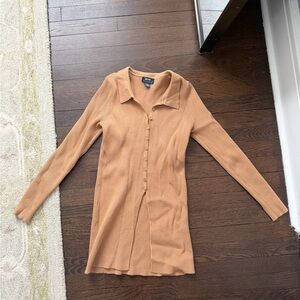 Maeve Anthropologie Button Up Knit Top